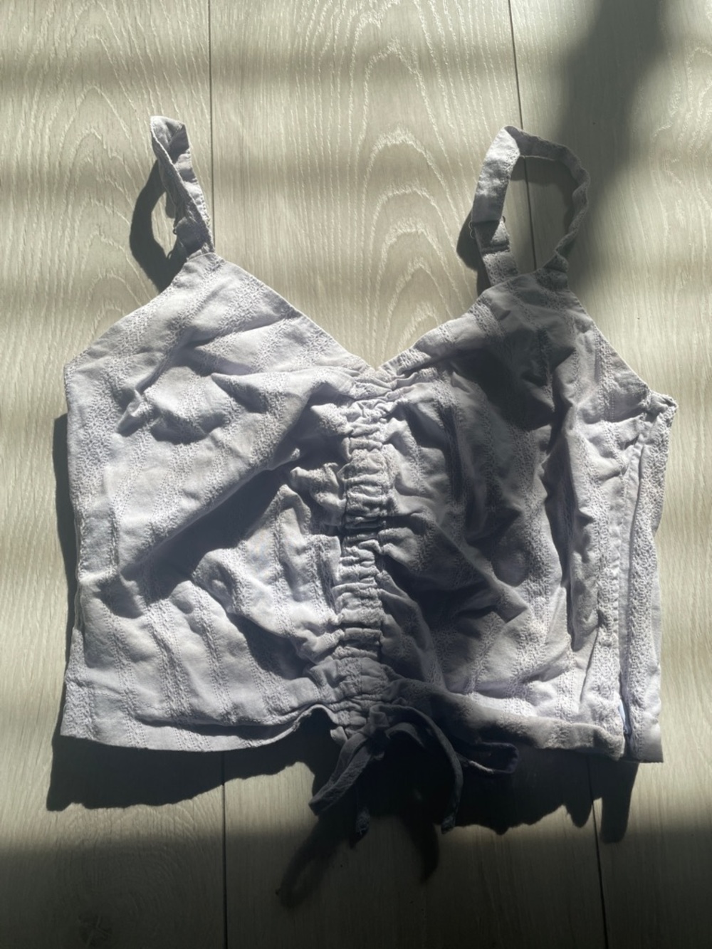 Gentle Fawn Light Lavender Ruched Cami Top